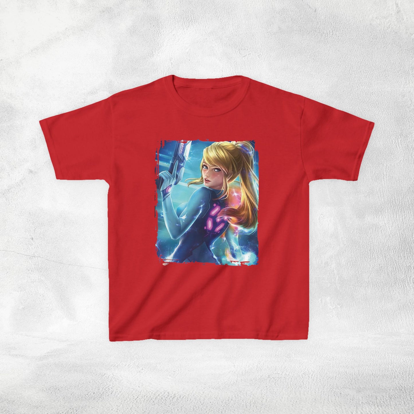 Kids gaming shirt Samus Aran