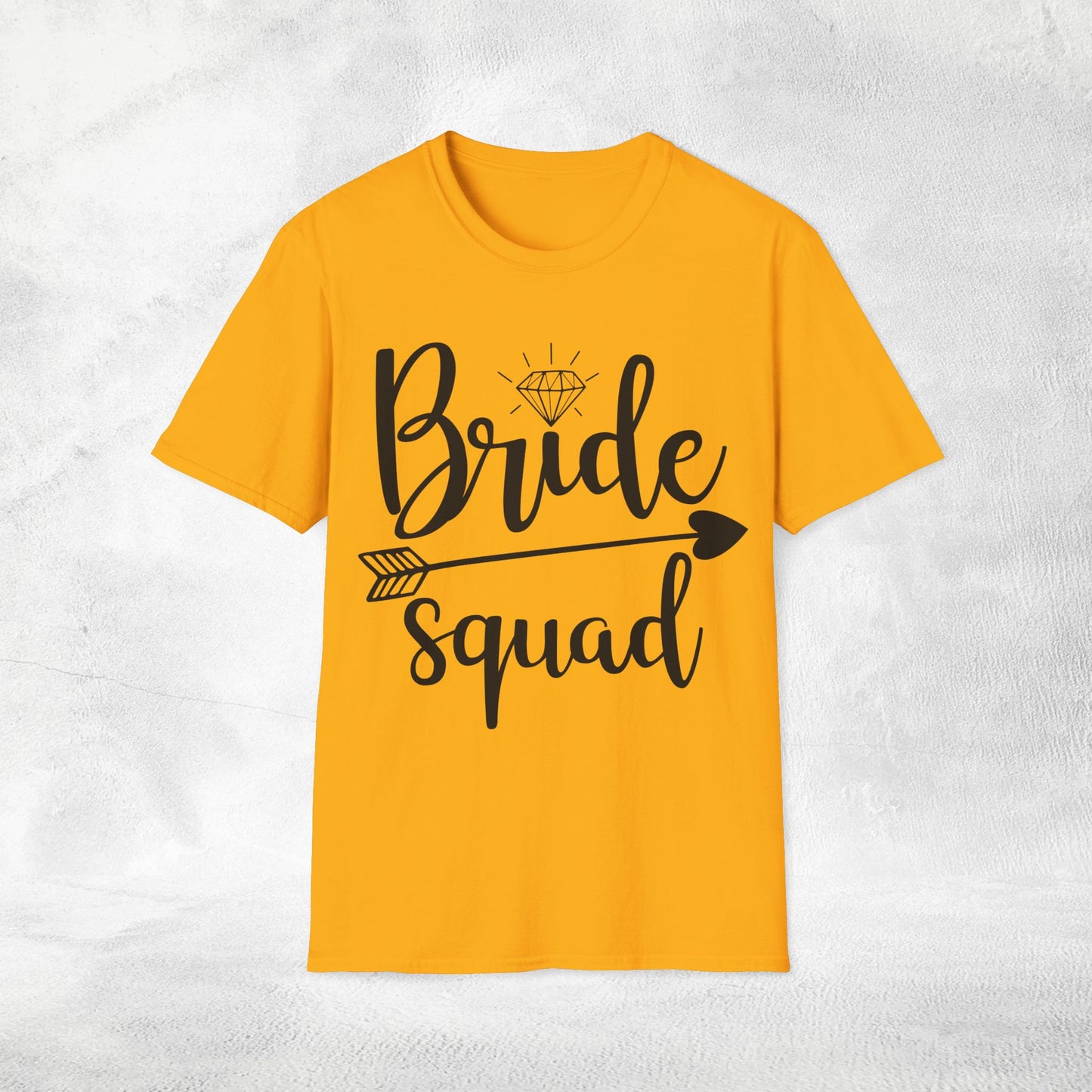 Women's T-Shirt bride squad bachelorette party