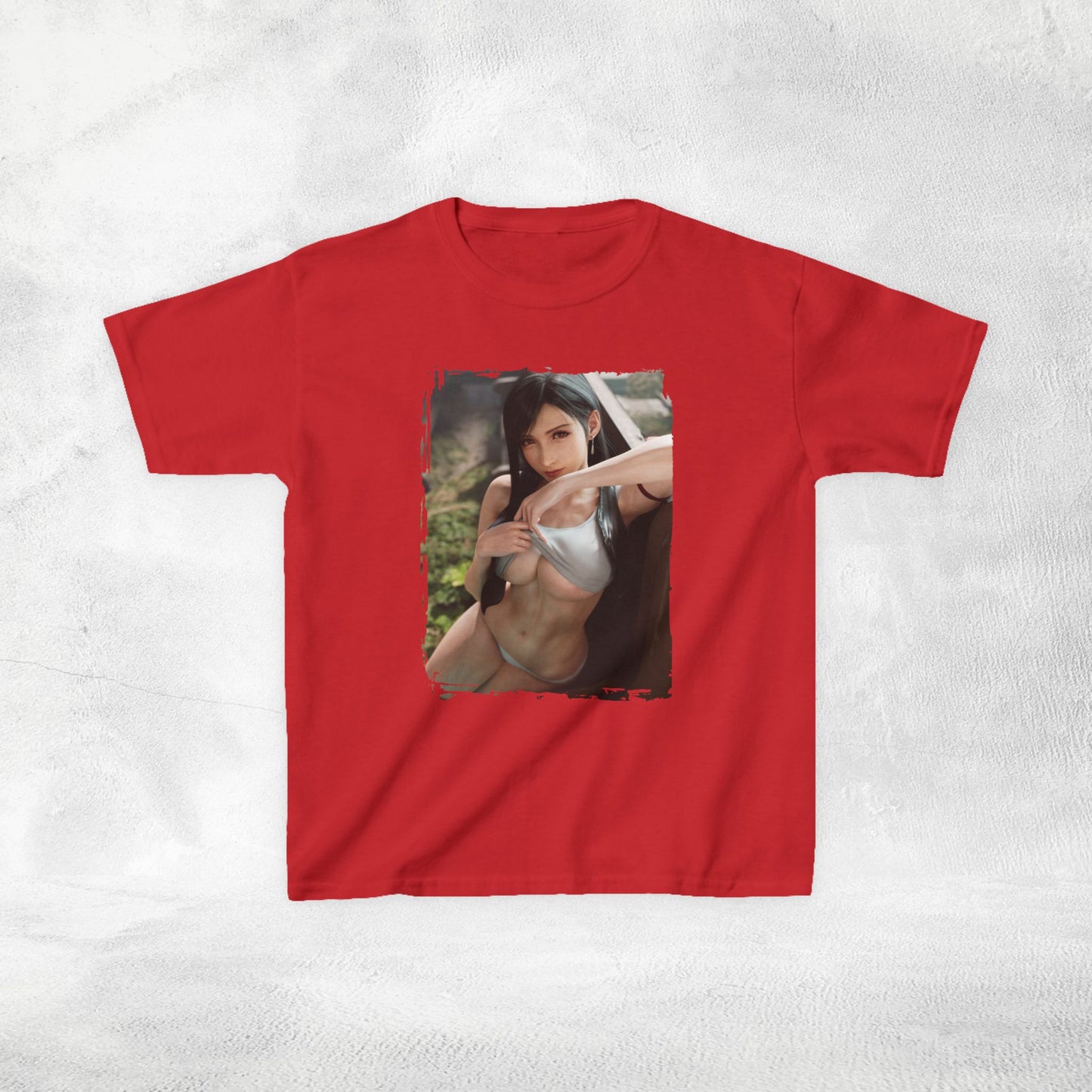 Kids gaming shirt Final Fantasy Tifa Lockhart