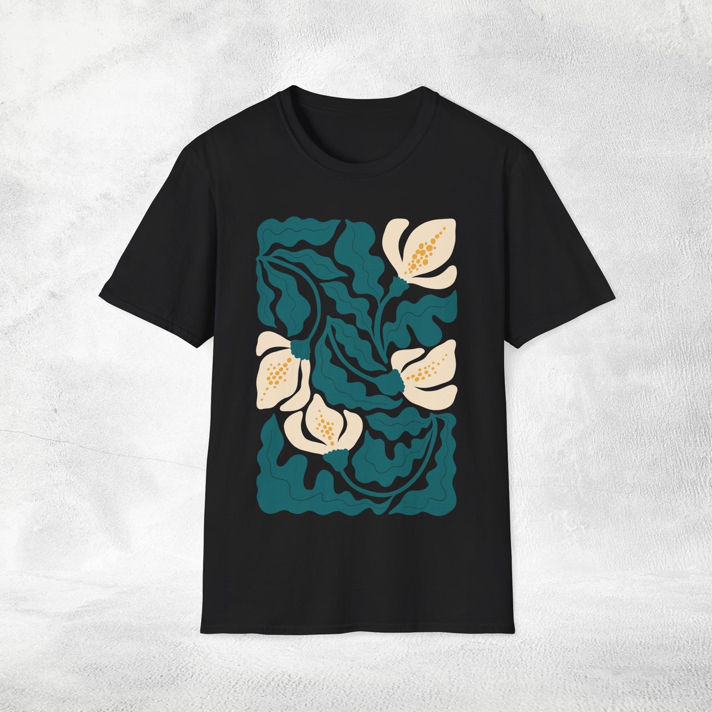 Womens shirt Dänische Blumen