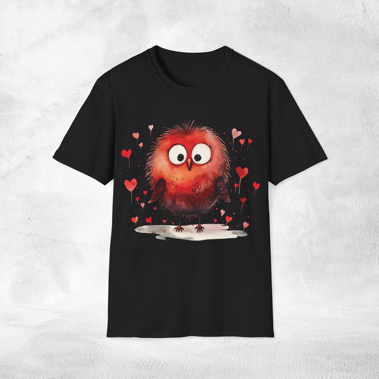 Unisex couples T-Shirt lovebird