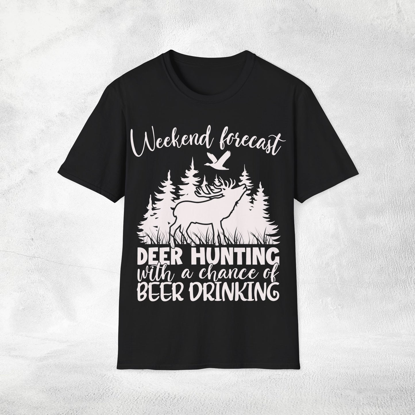 Unisex hunting shirt beer drinking