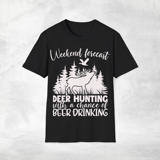 Unisex hunting shirt beer drinking