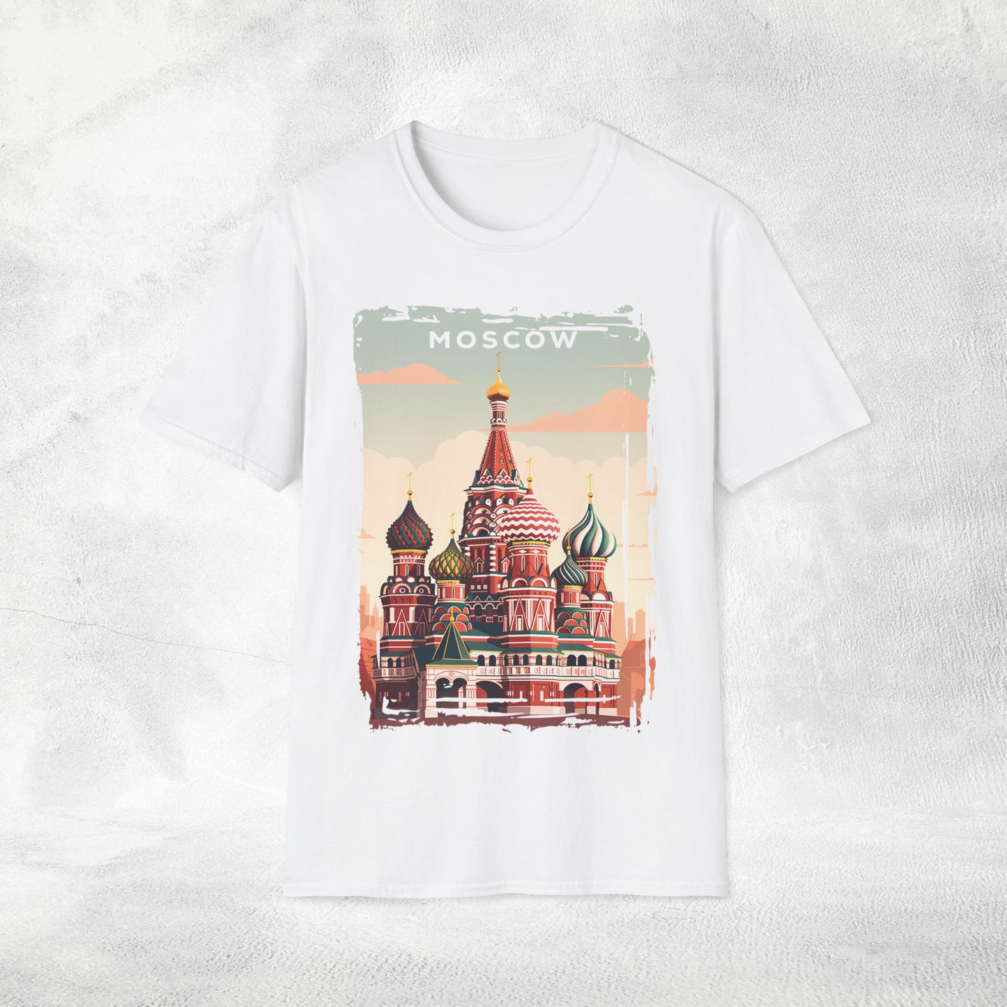 Women T-shirt Moscow vacation tee