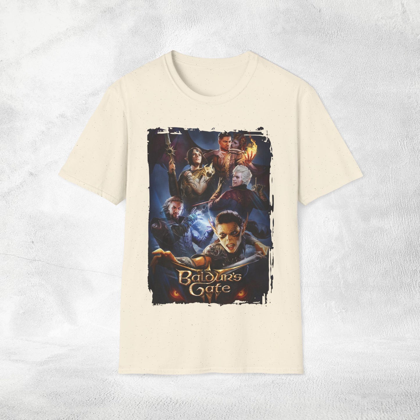 Unisex gaming shirt Baldur's Gate 3 / Dungeon and Dragons / D&amp;D