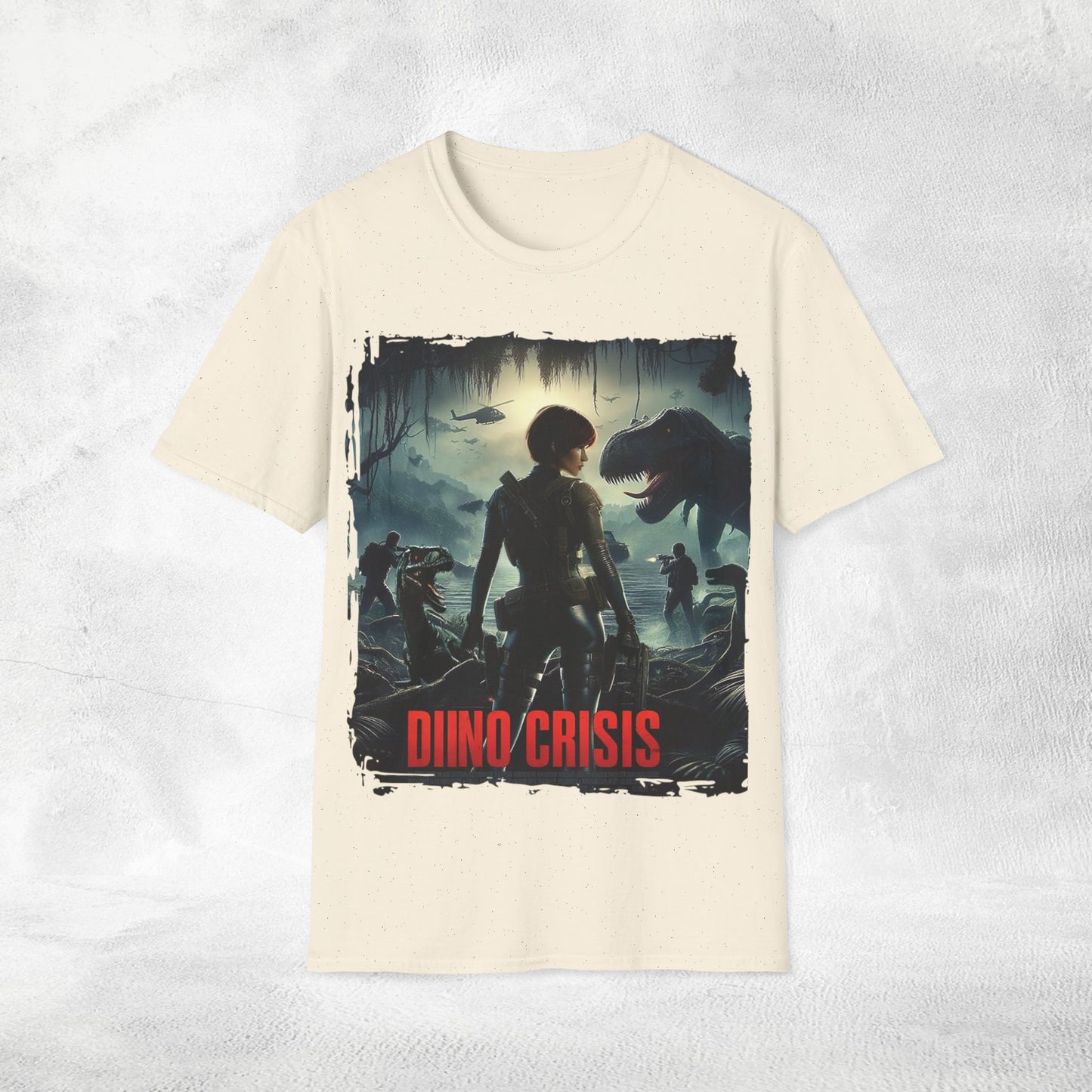 Unisex gaming shirt Dino Crisis