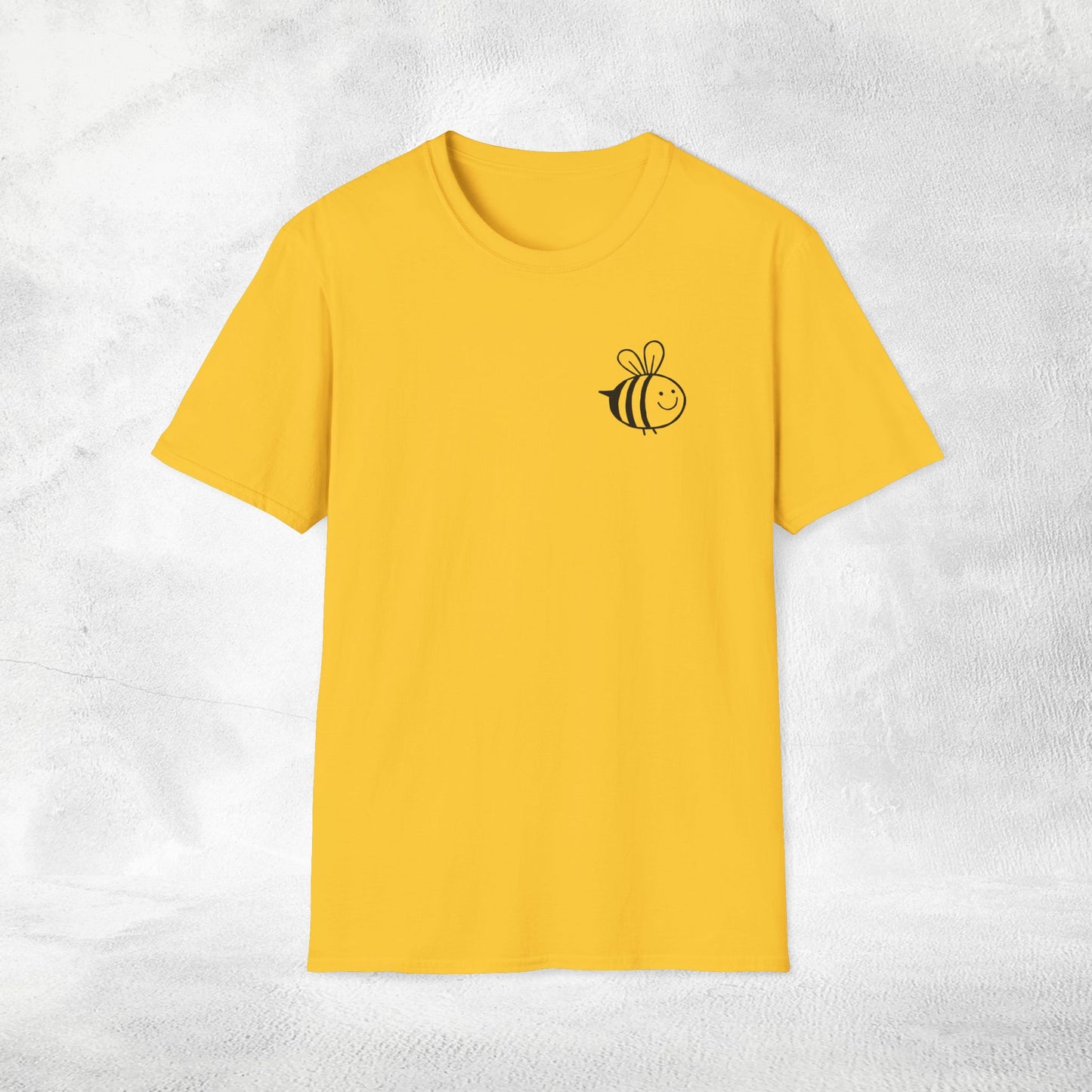 woman's nature inspired shirt bee