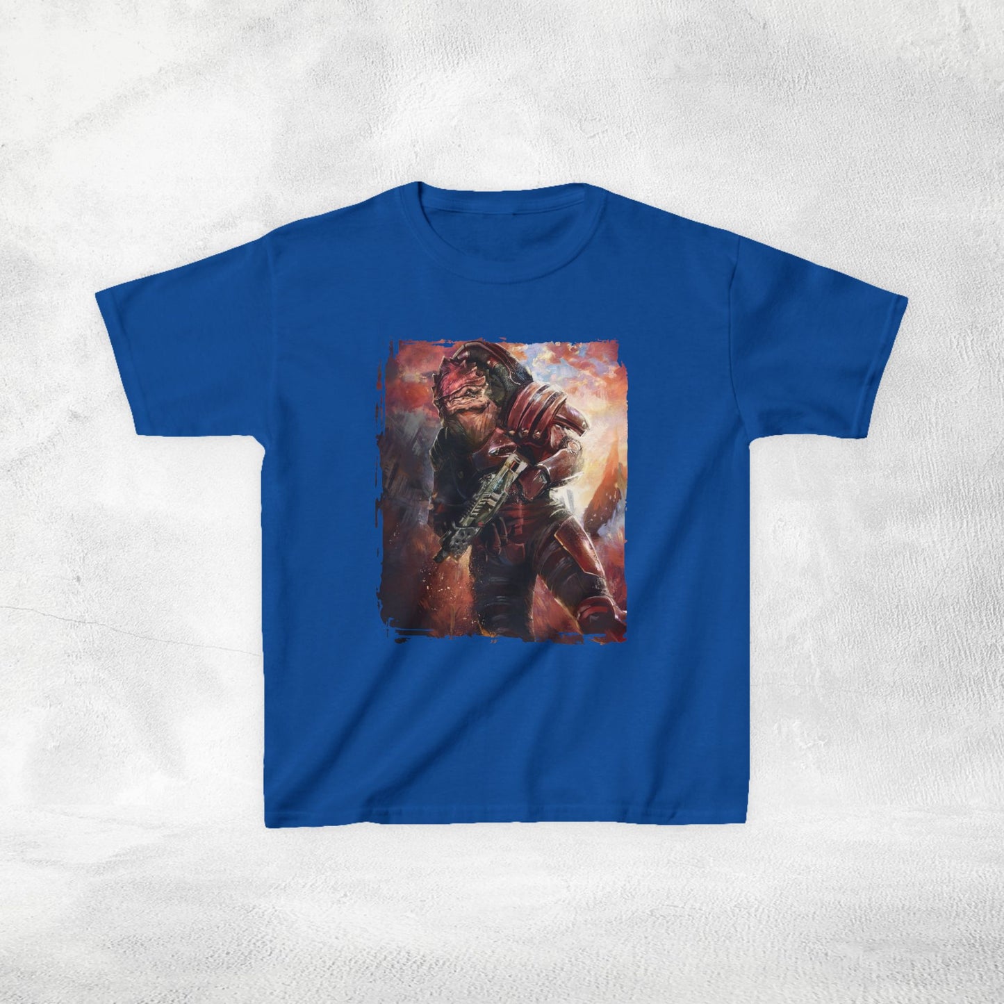 Kids gaming shirt Mass Effect Urdnot Wrex