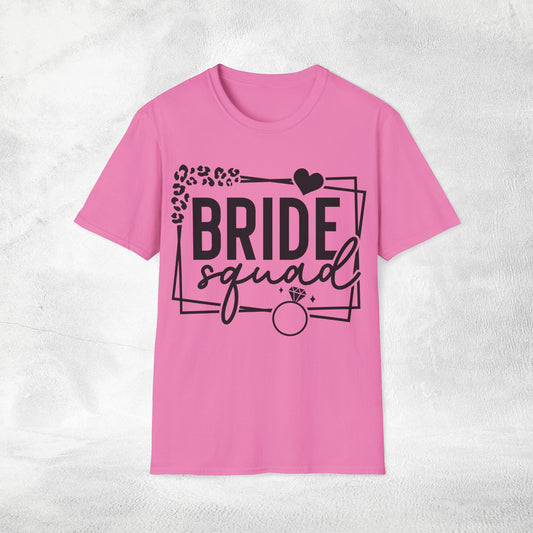 Women's T-Shirt bride squad bachelorette party