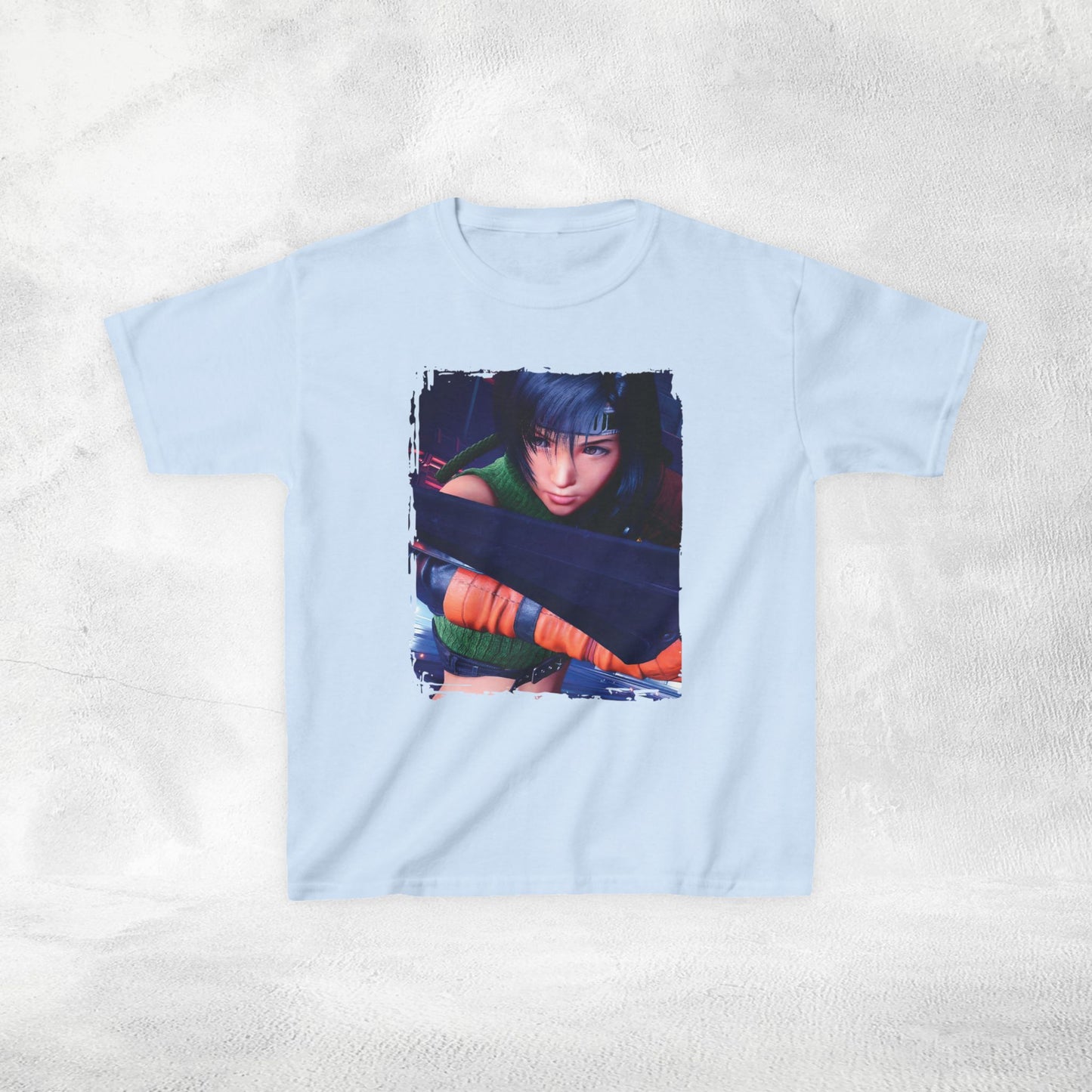 Kids gaming shirt Final Fantasy Yuffie Kisaragi