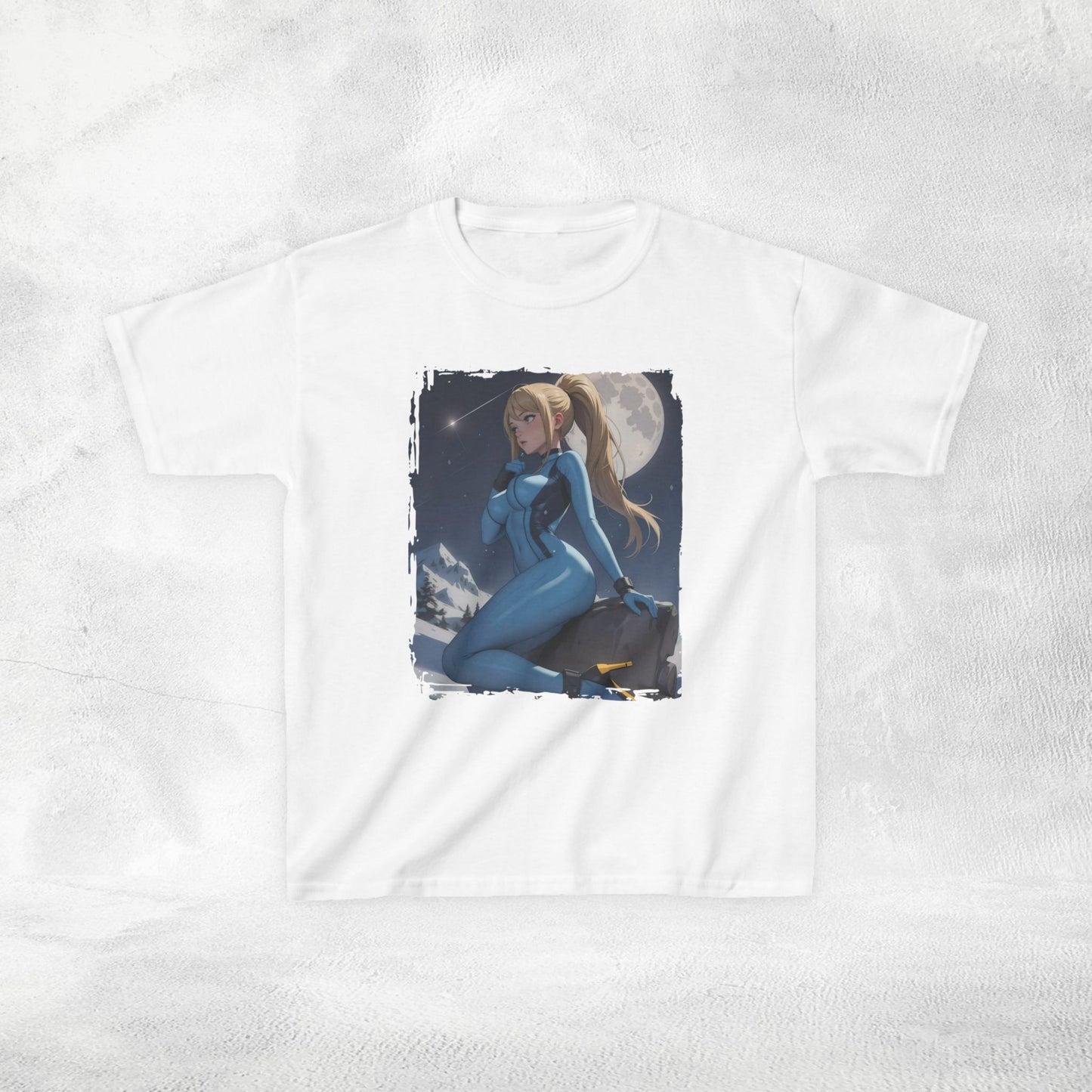 Kids gaming shirt Samus Aran