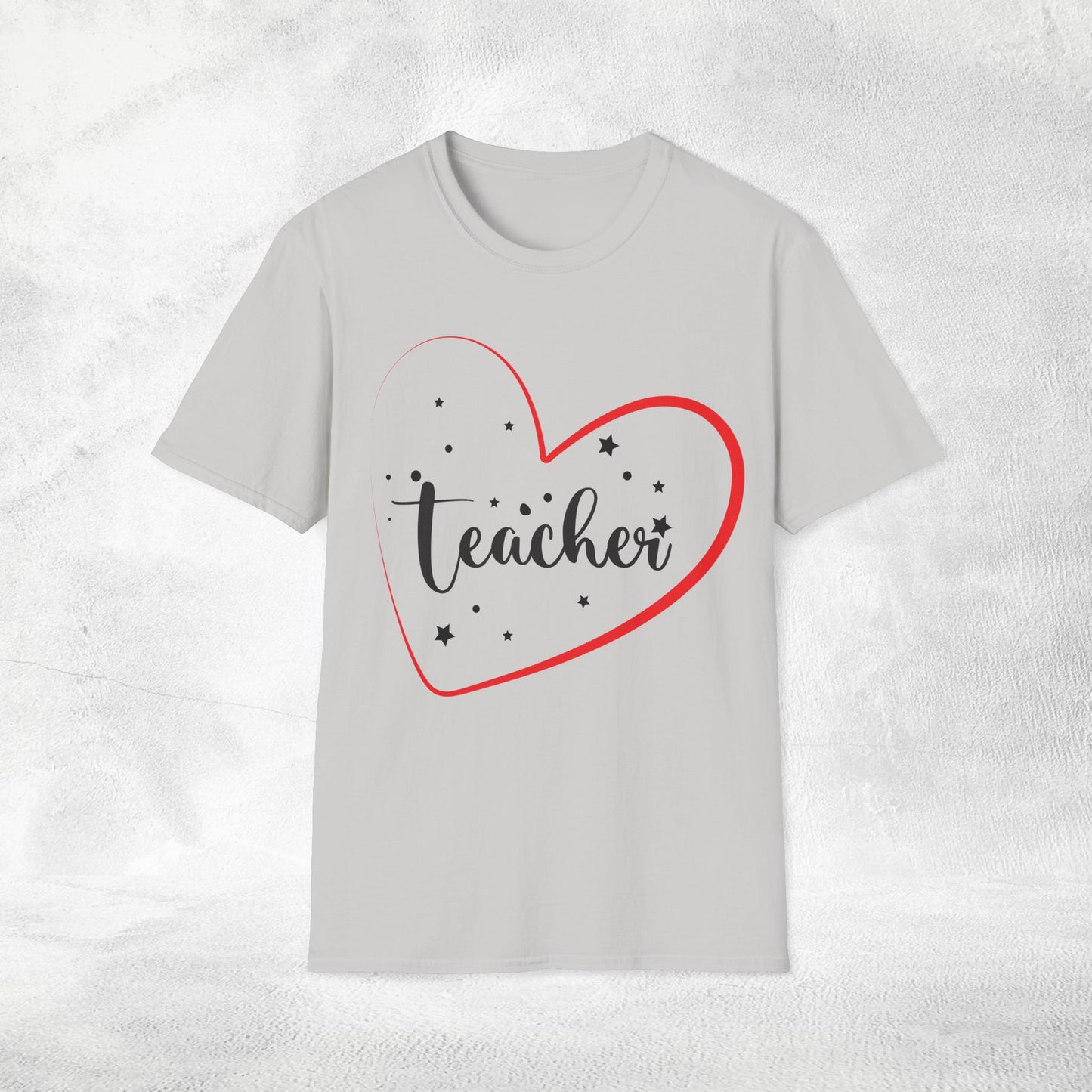teacher shirt heart