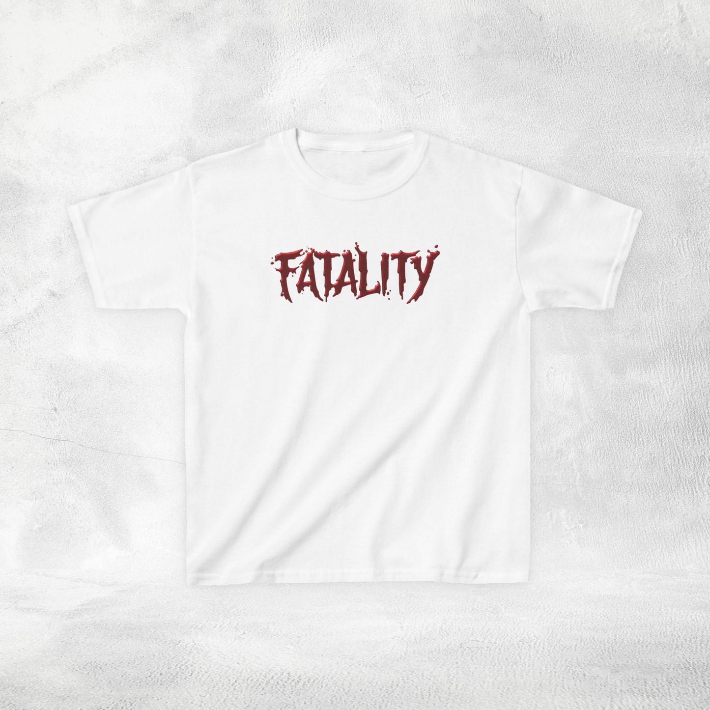 Kids  gaming shirt Mortal Kombat Fatality