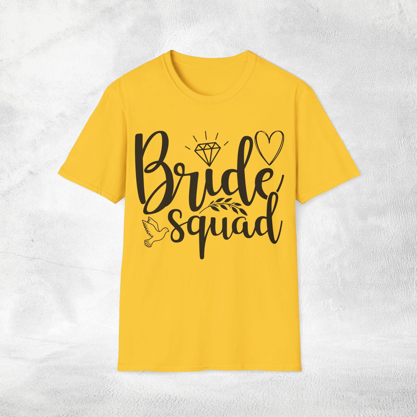 Women's T-Shirt bride squad bachelorette party
