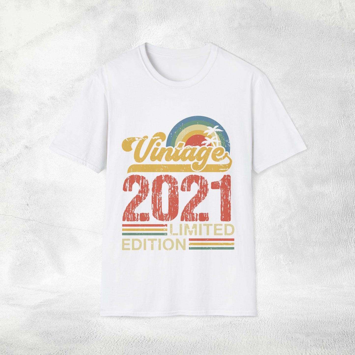 Unisex year of birth shirt 2021