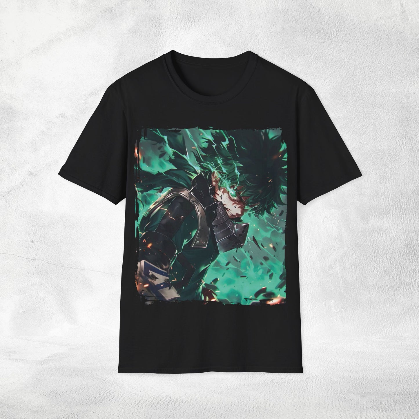 Unisex anime shirt Izuku Midoriya