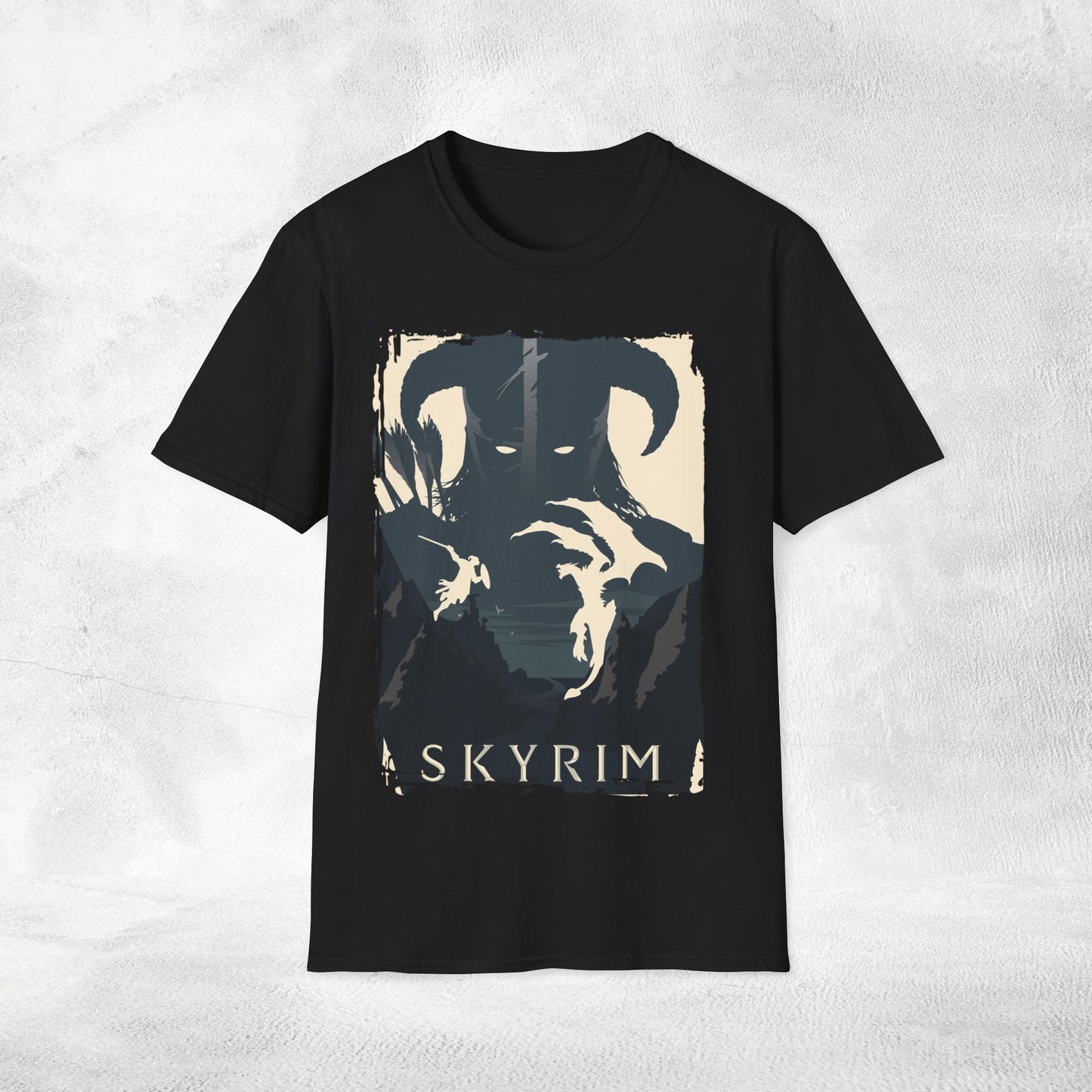 Unisex Gaming shirt Skyrim
