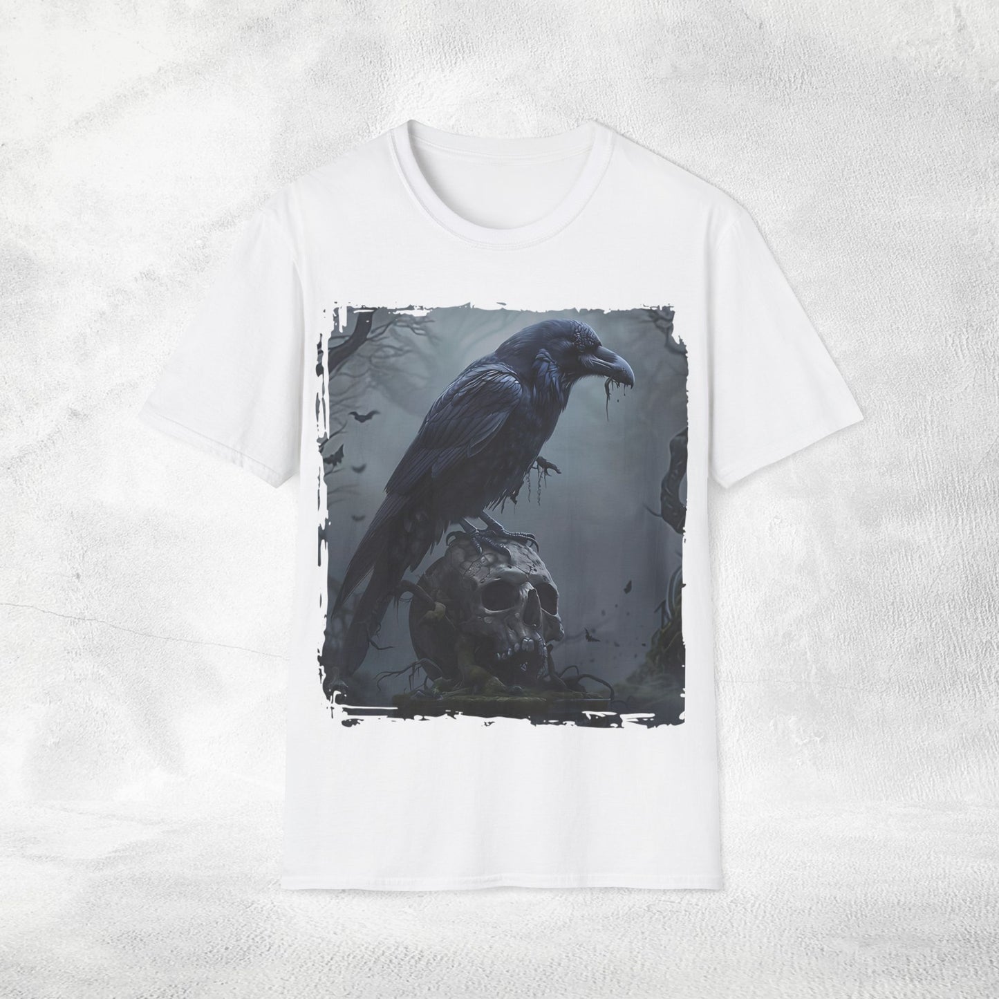 Unisex Gothic Shirt Crow
