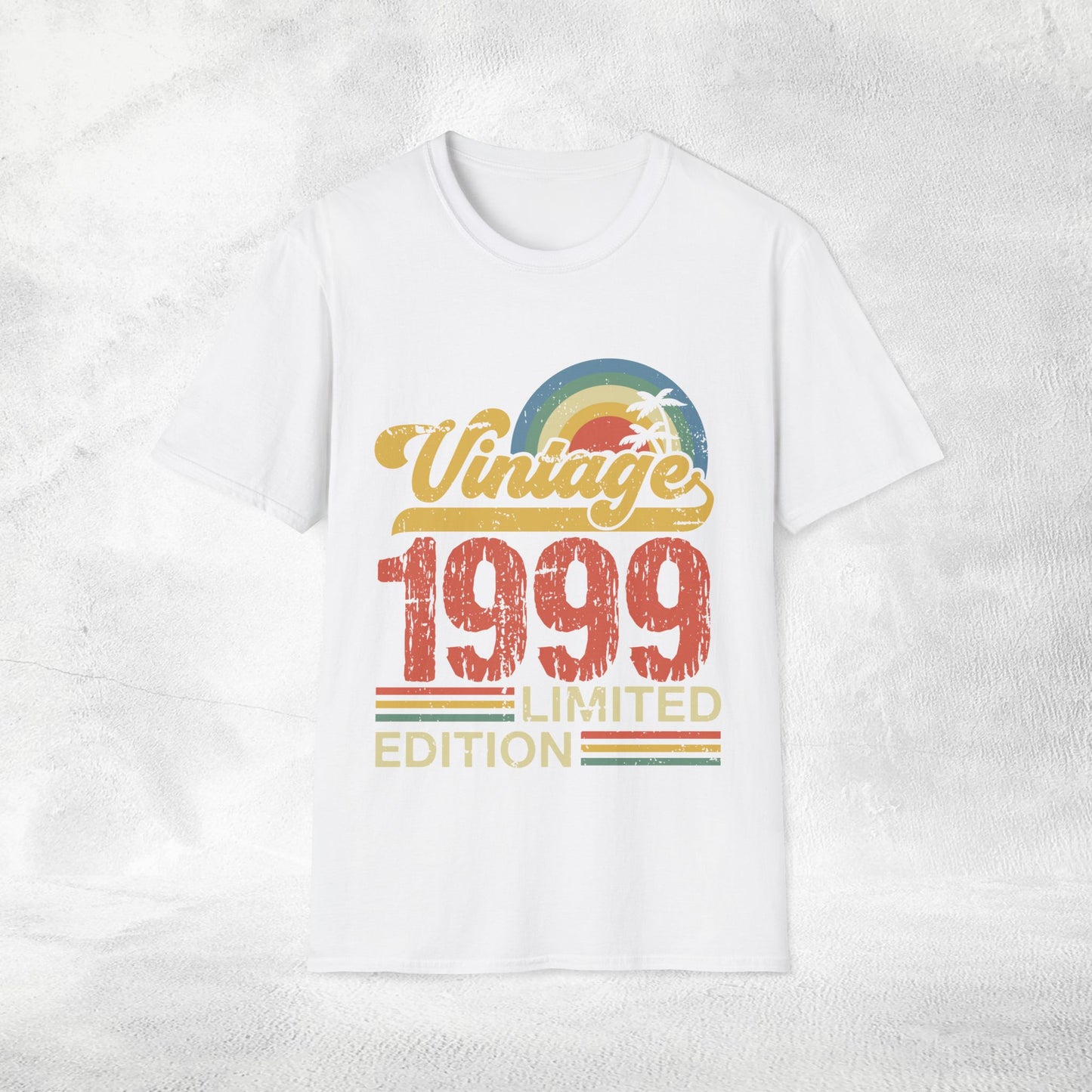 Unisex year of birth shirt 1999