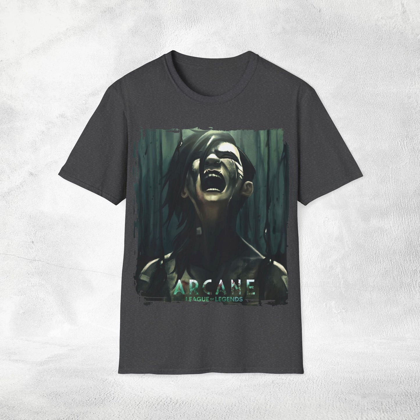 Unisex Gaming shirt Arcane Series LOL Vi
