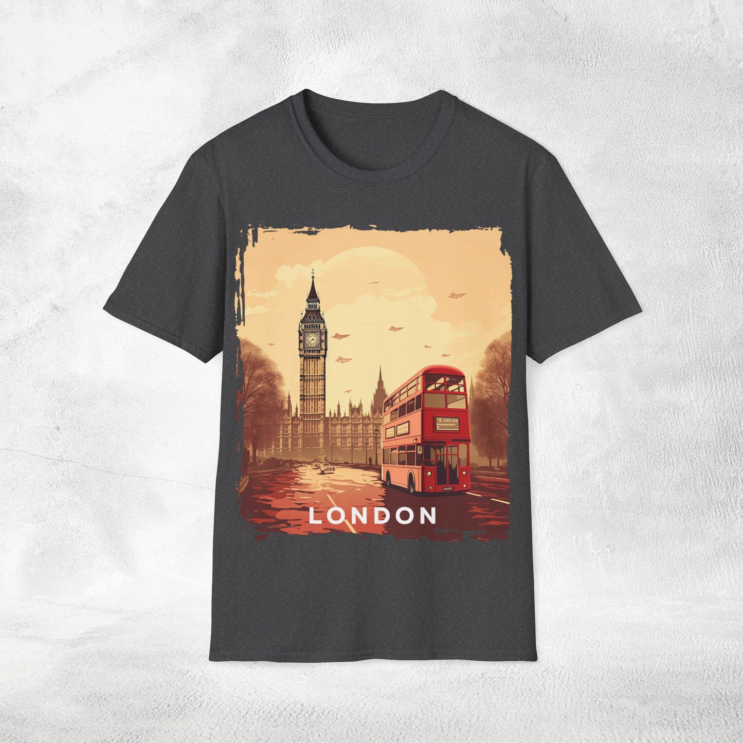 Women T-shirt London vacation tee