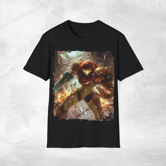 Unisex gaming shirt Samus Aran