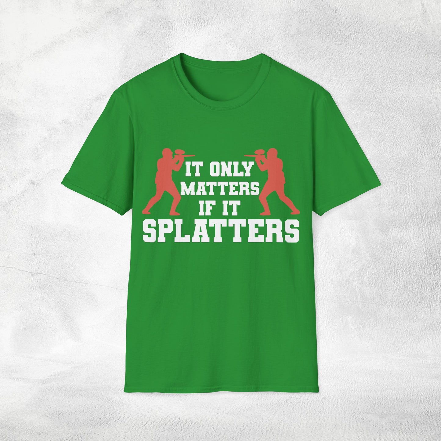 Unisex Paintball shirt Splatter