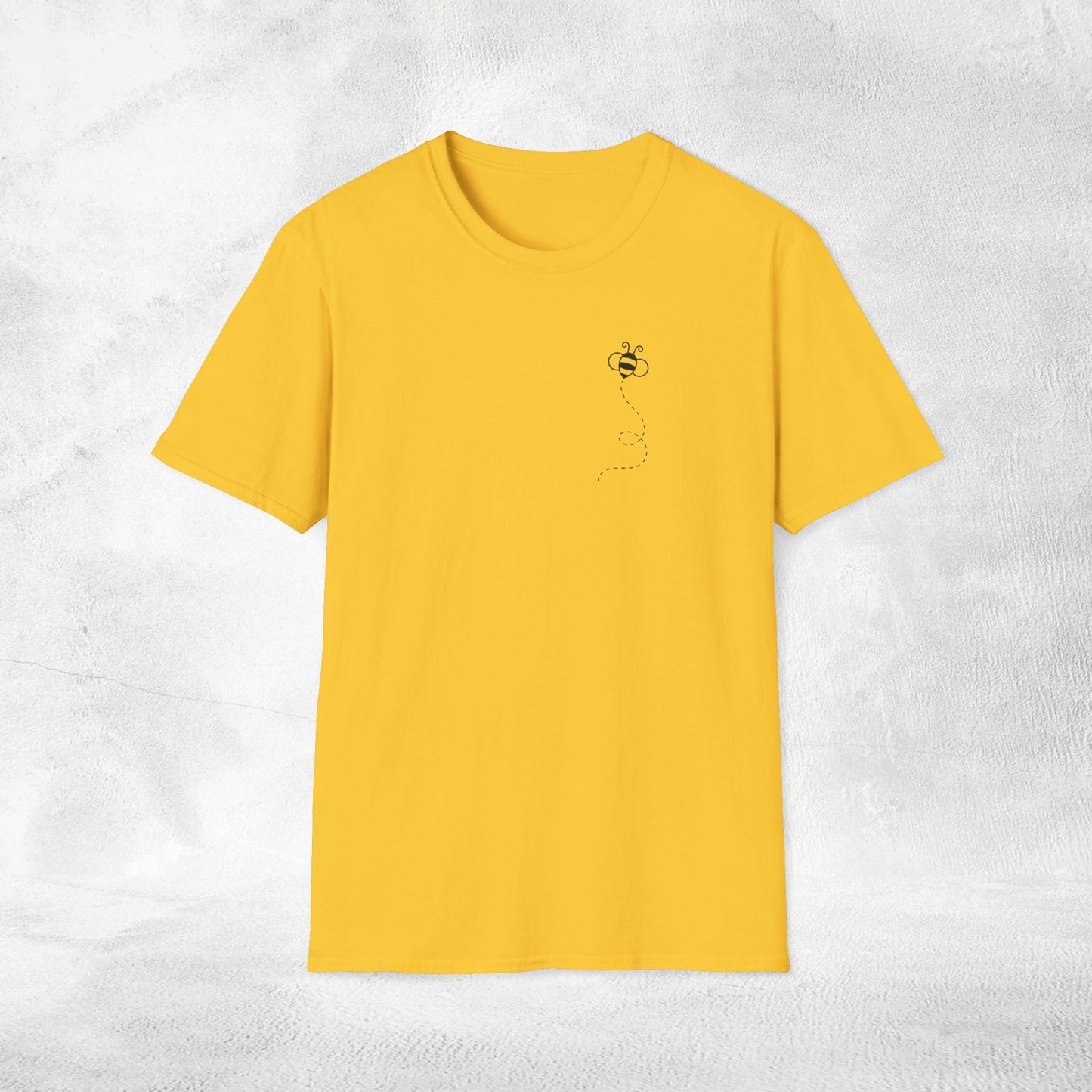 woman's nature inspired shirt bee