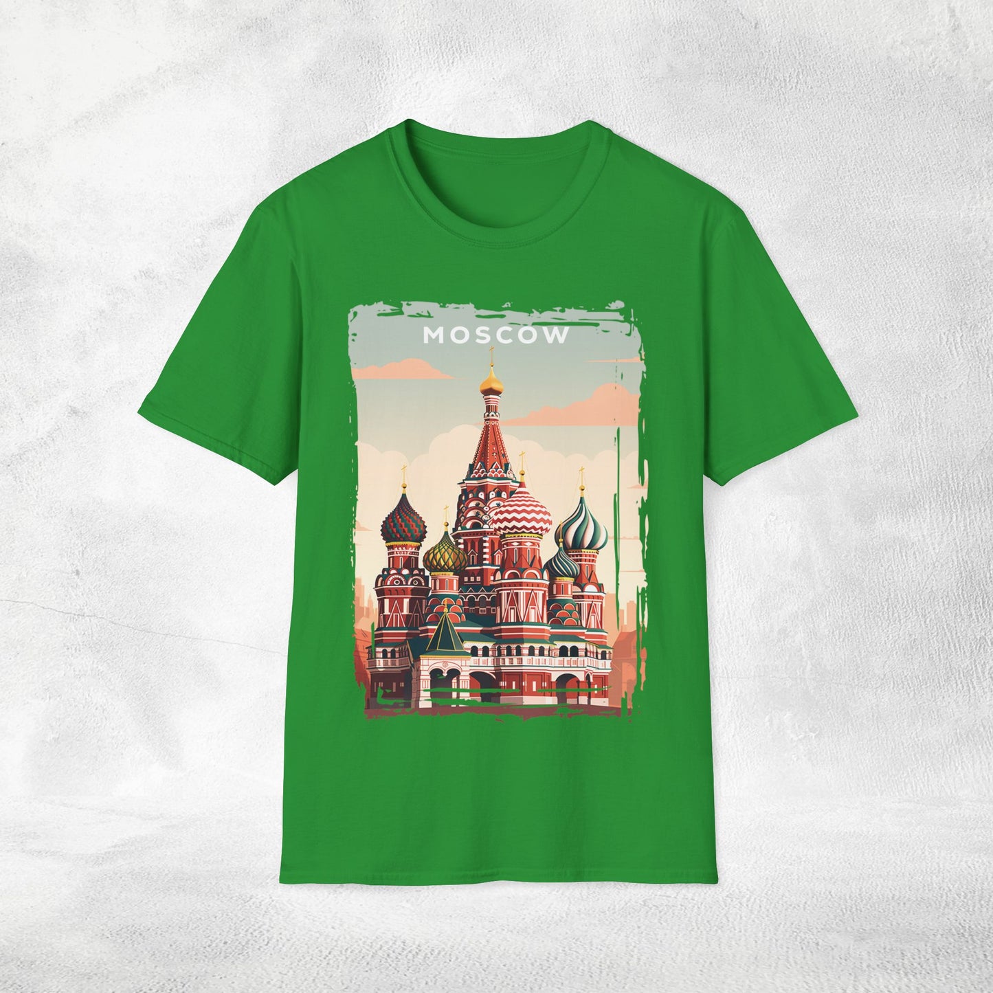 Women T-shirt Moscow vacation tee