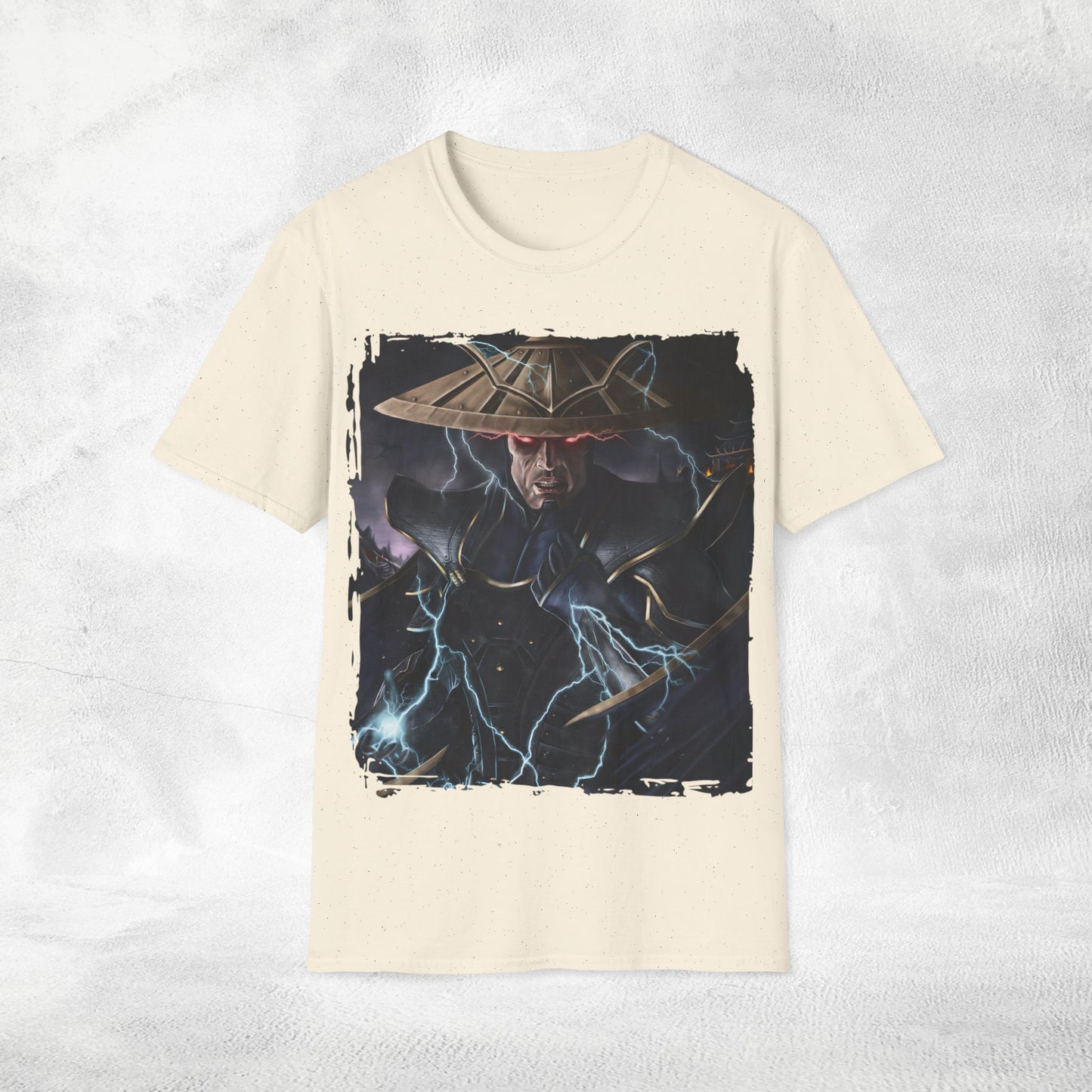 Unisex gaming shirt Mortal Kombat Raiden