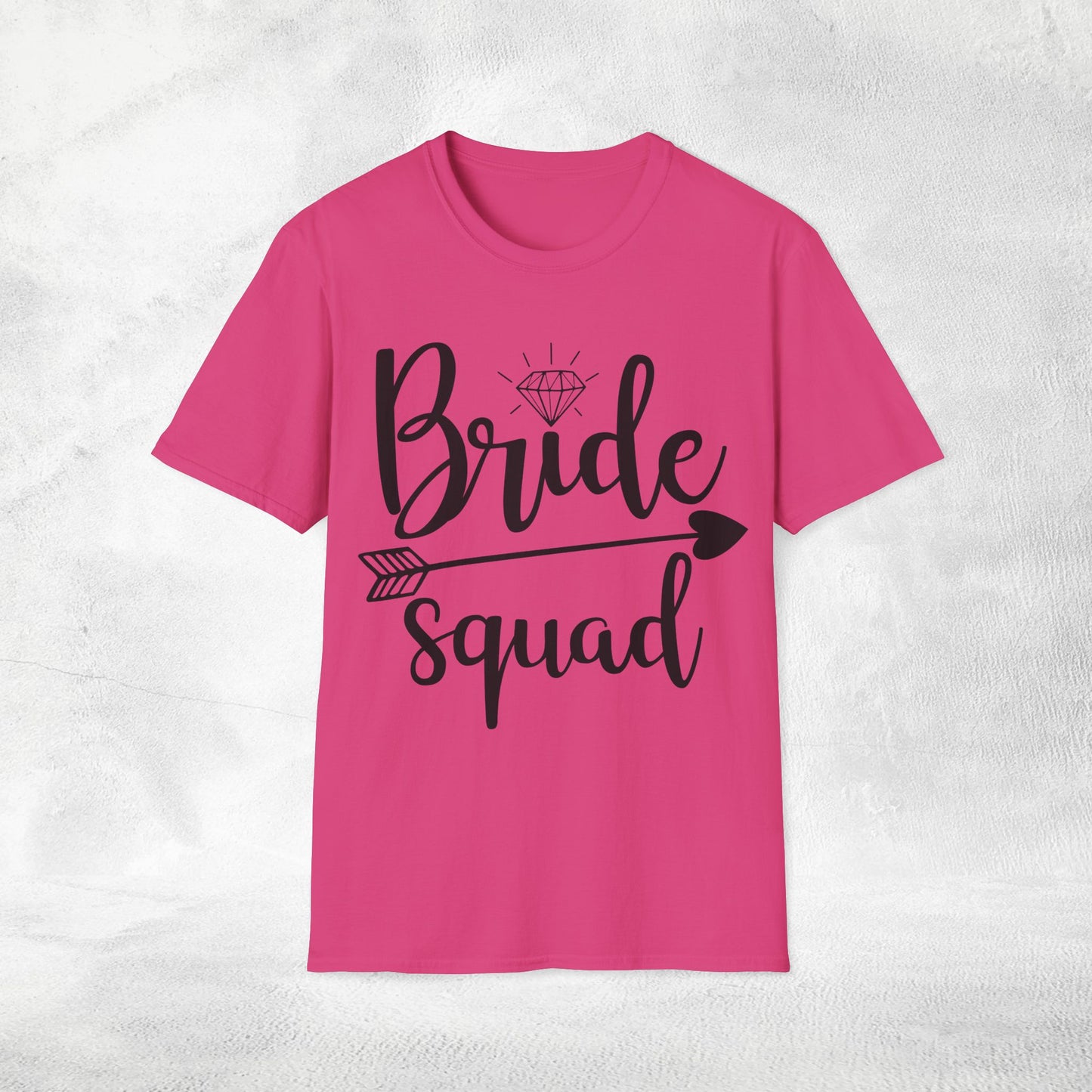 Women's T-Shirt bride squad bachelorette party