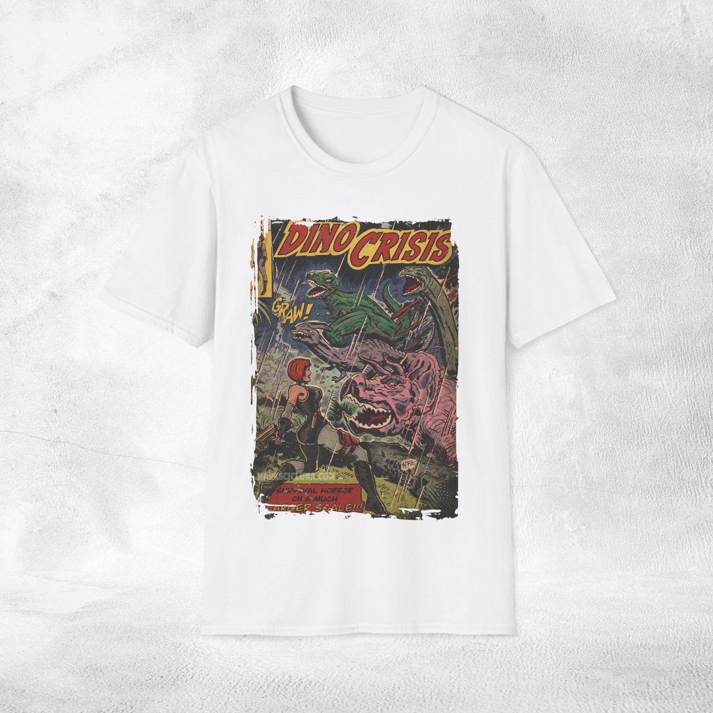 Unisex gaming shirt Dino Crisis