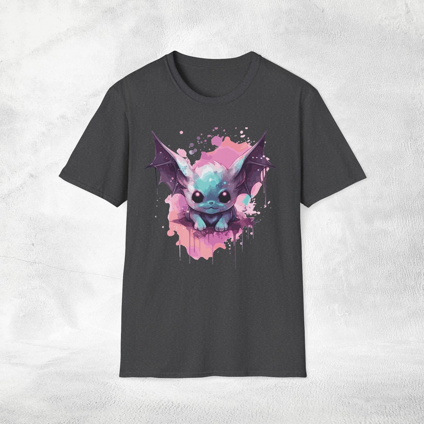 Unisex Gothic Shirt Pastel Bat