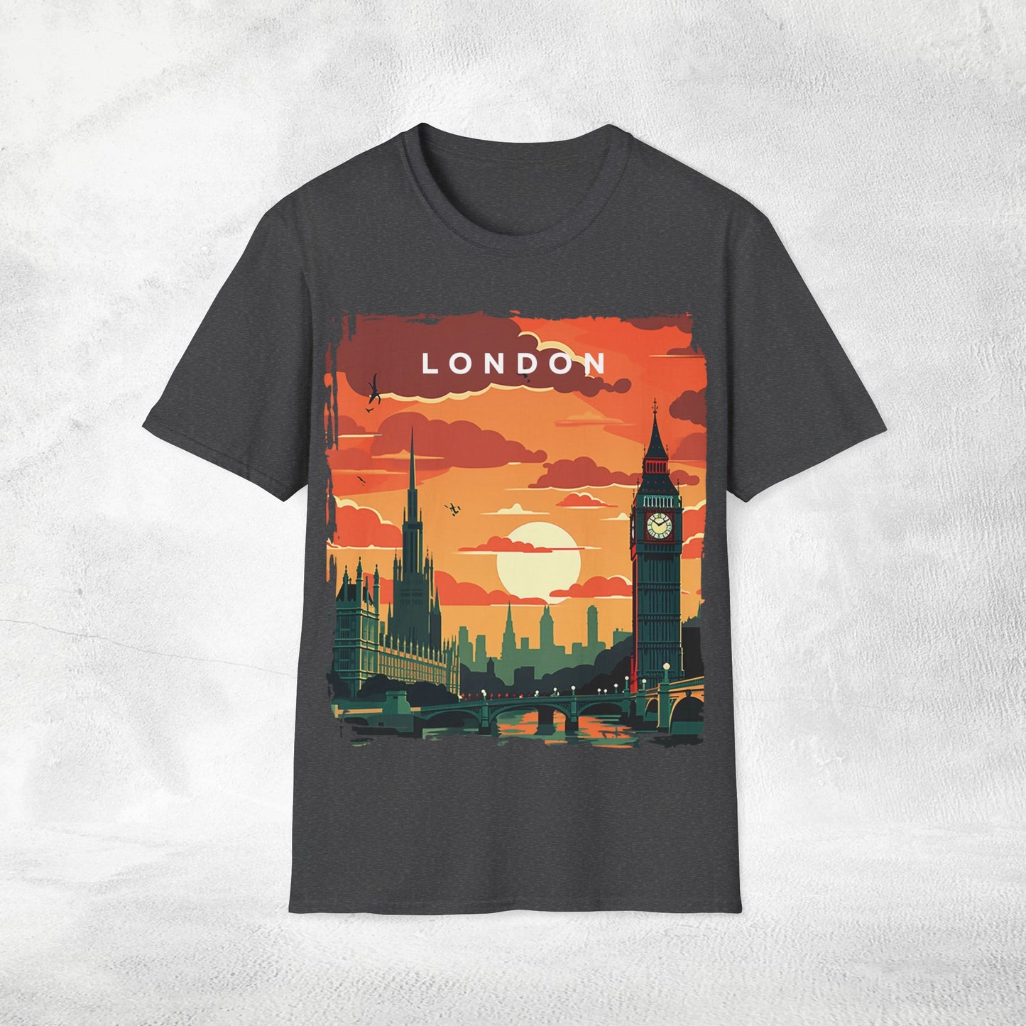 Women T-shirt London vacation tee