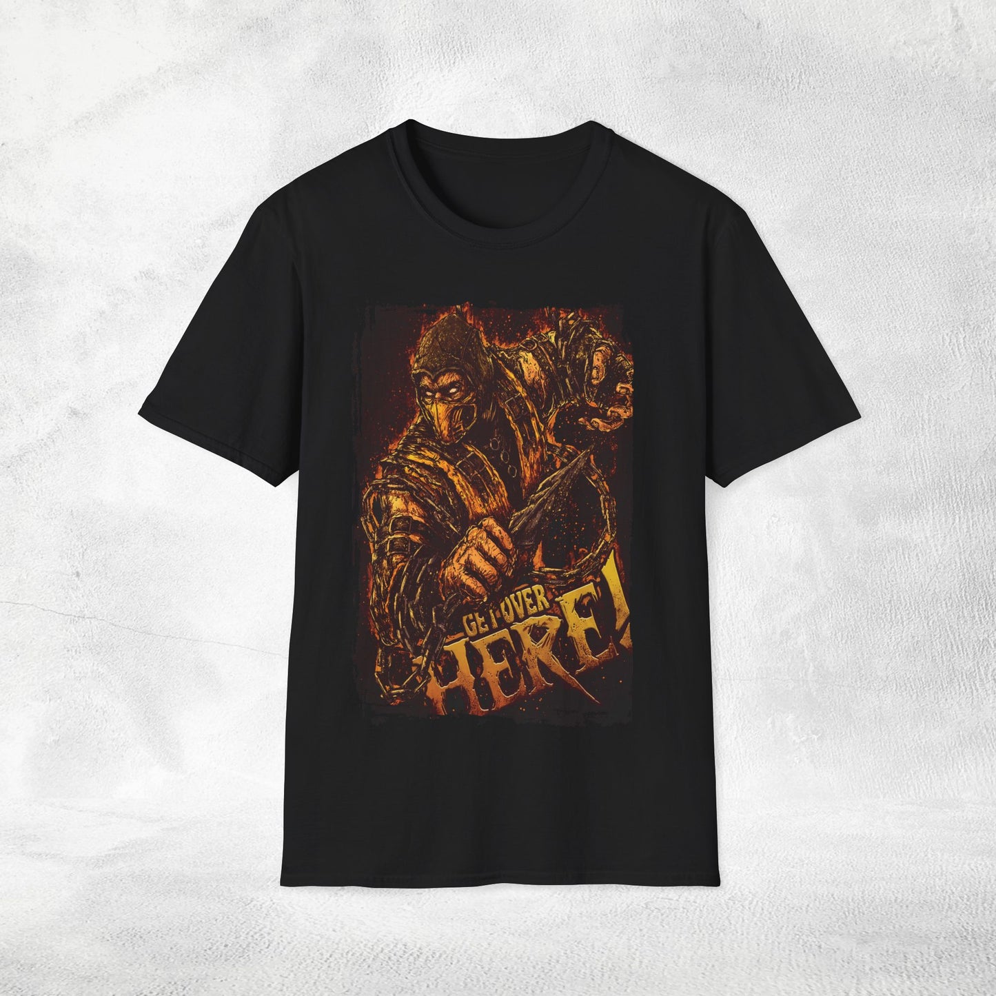 Unisex gaming shirt Mortal Kombat get over here!