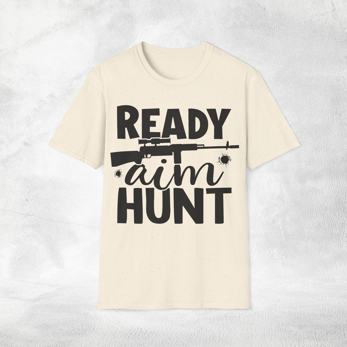 Unisex hunting shirt ready aim hunt