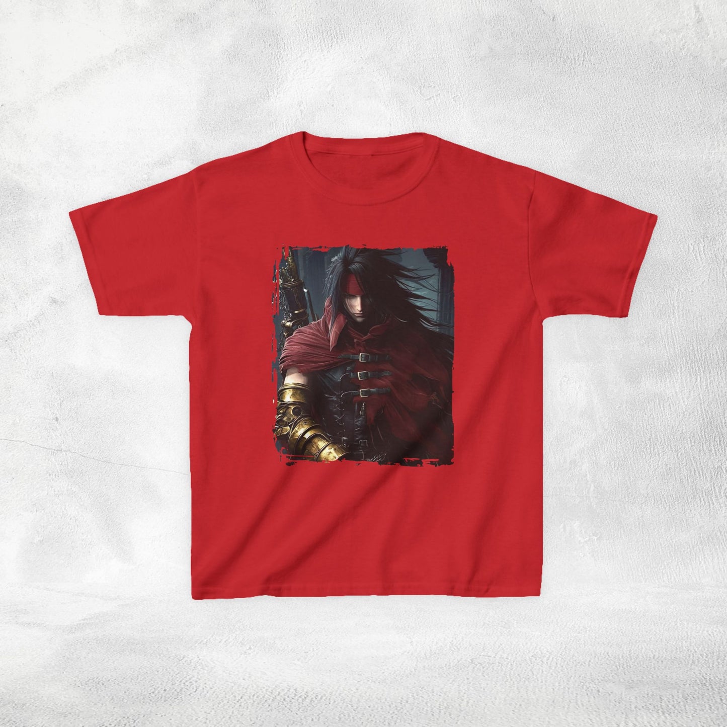 Kids gaming shirt Final Fantasy Vincent Valentine