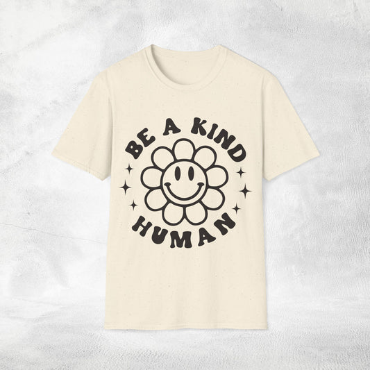 Women's Slogan T-shirt be a kind human