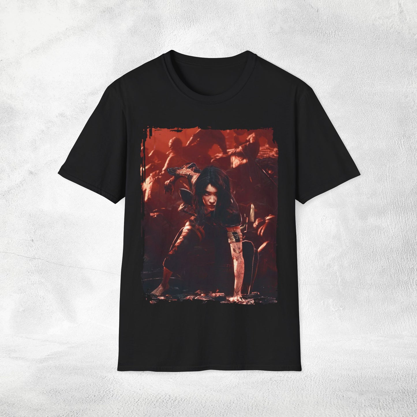 Unisex gaming shirt Expedition 33 Lune