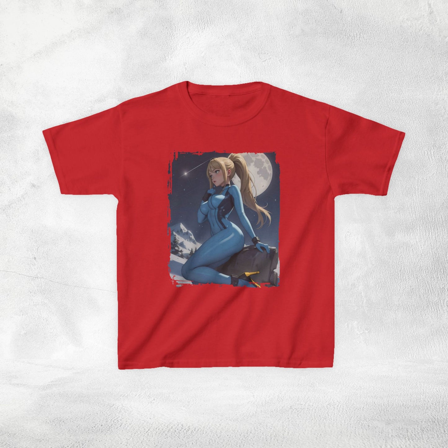 Kids gaming shirt Samus Aran