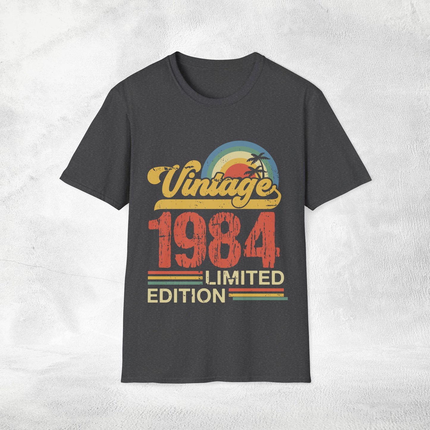 Unisex year of birth shirt 1984