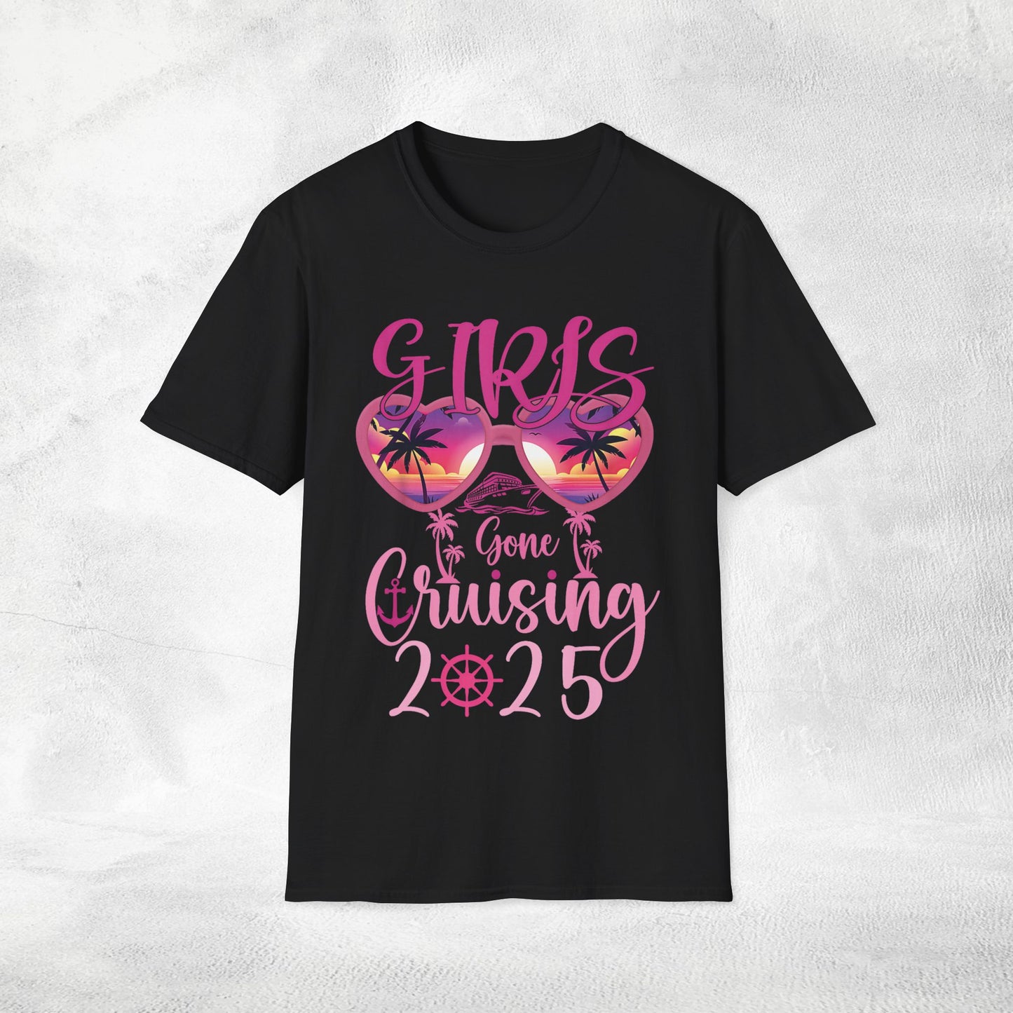 women shirt girls trip cruising 2025