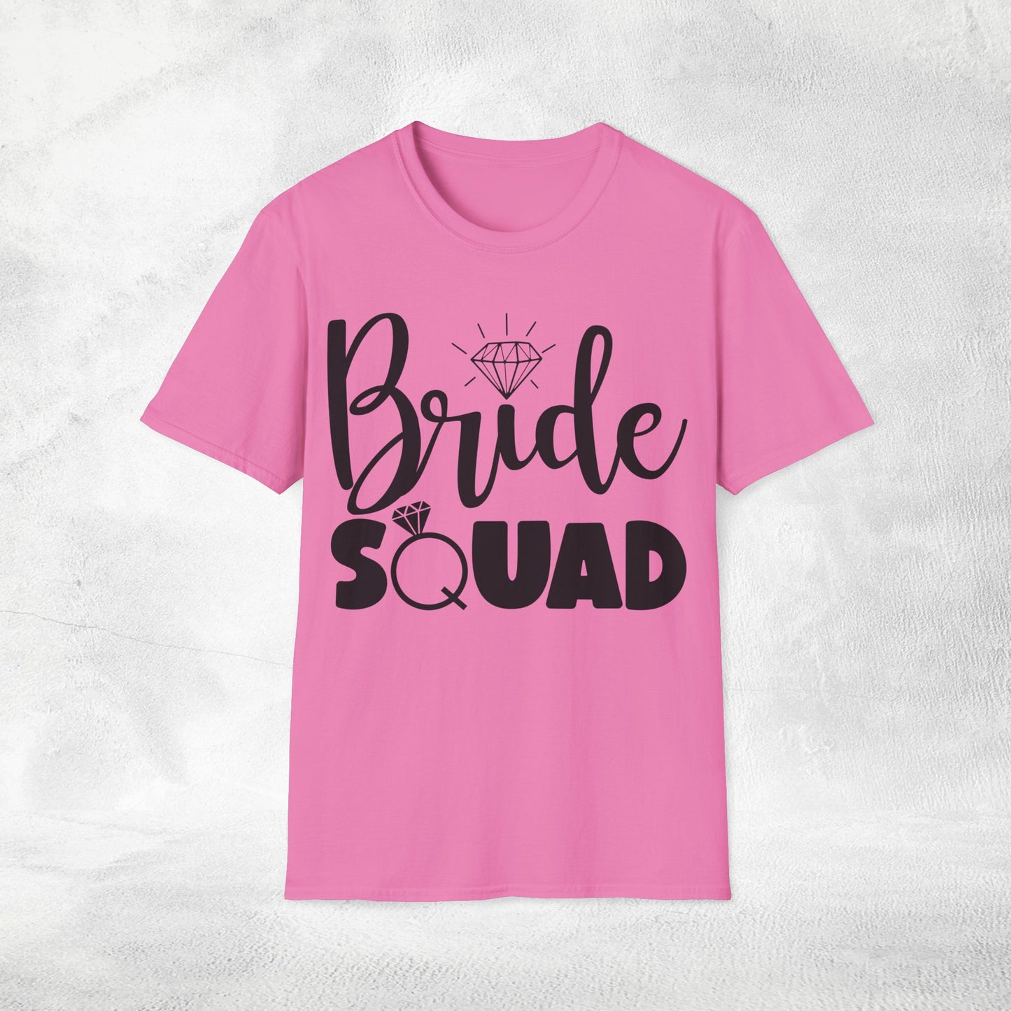 Women's T-Shirt bride squad bachelorette party