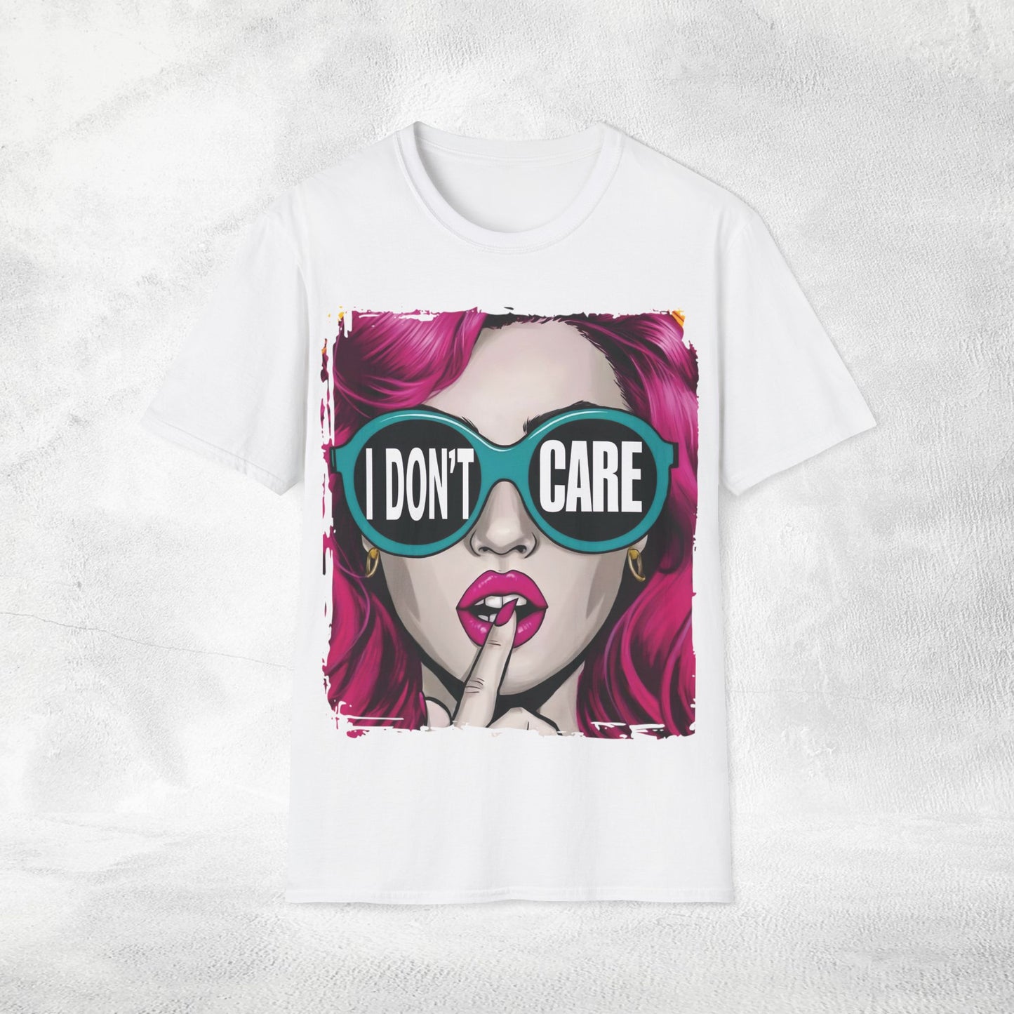 Womens T-shirt i dont care