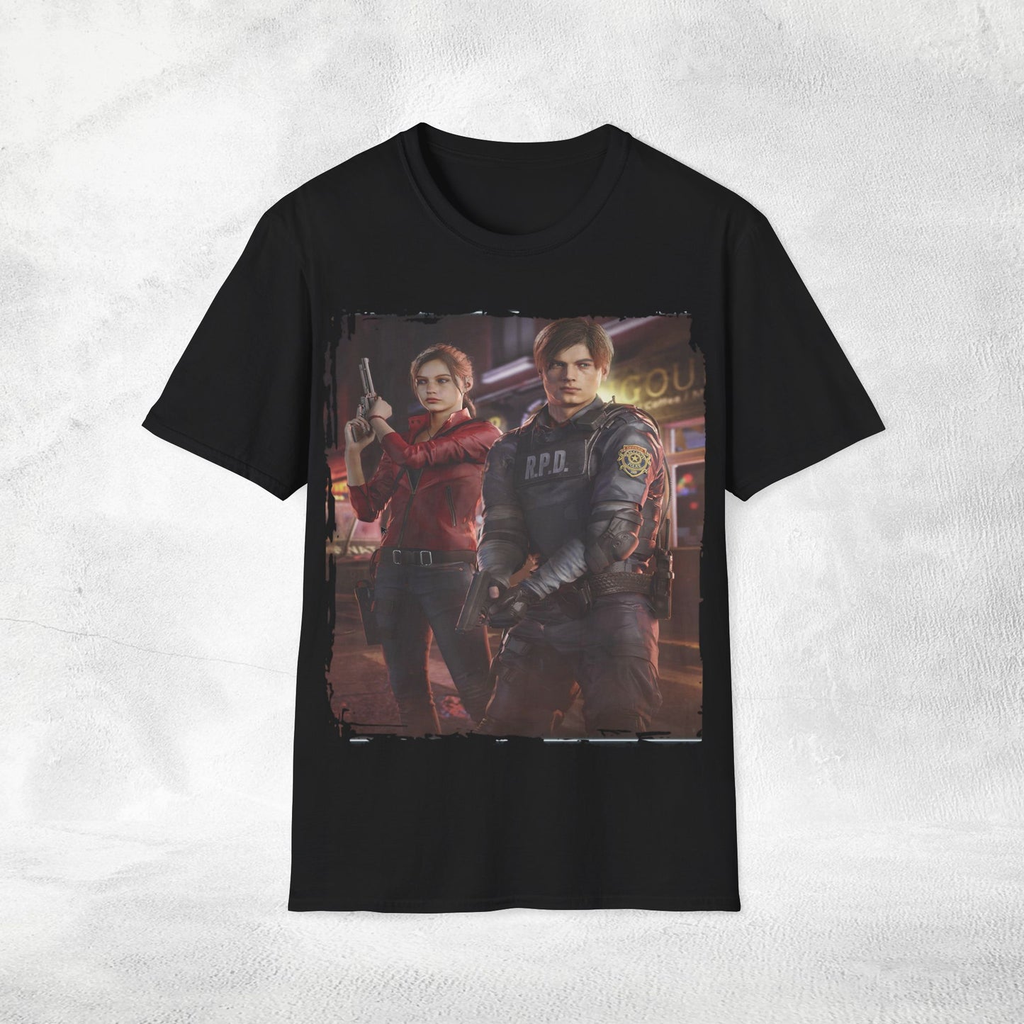 Unisex gaming shirt Resident Evil 2