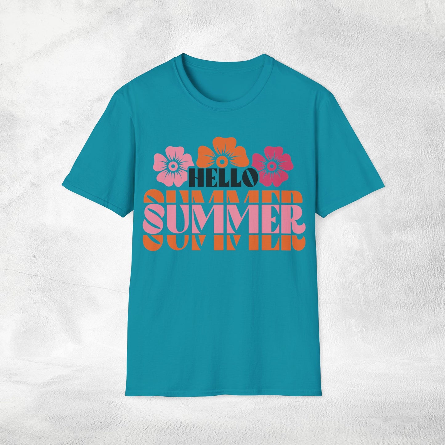 women's shirt hello summer