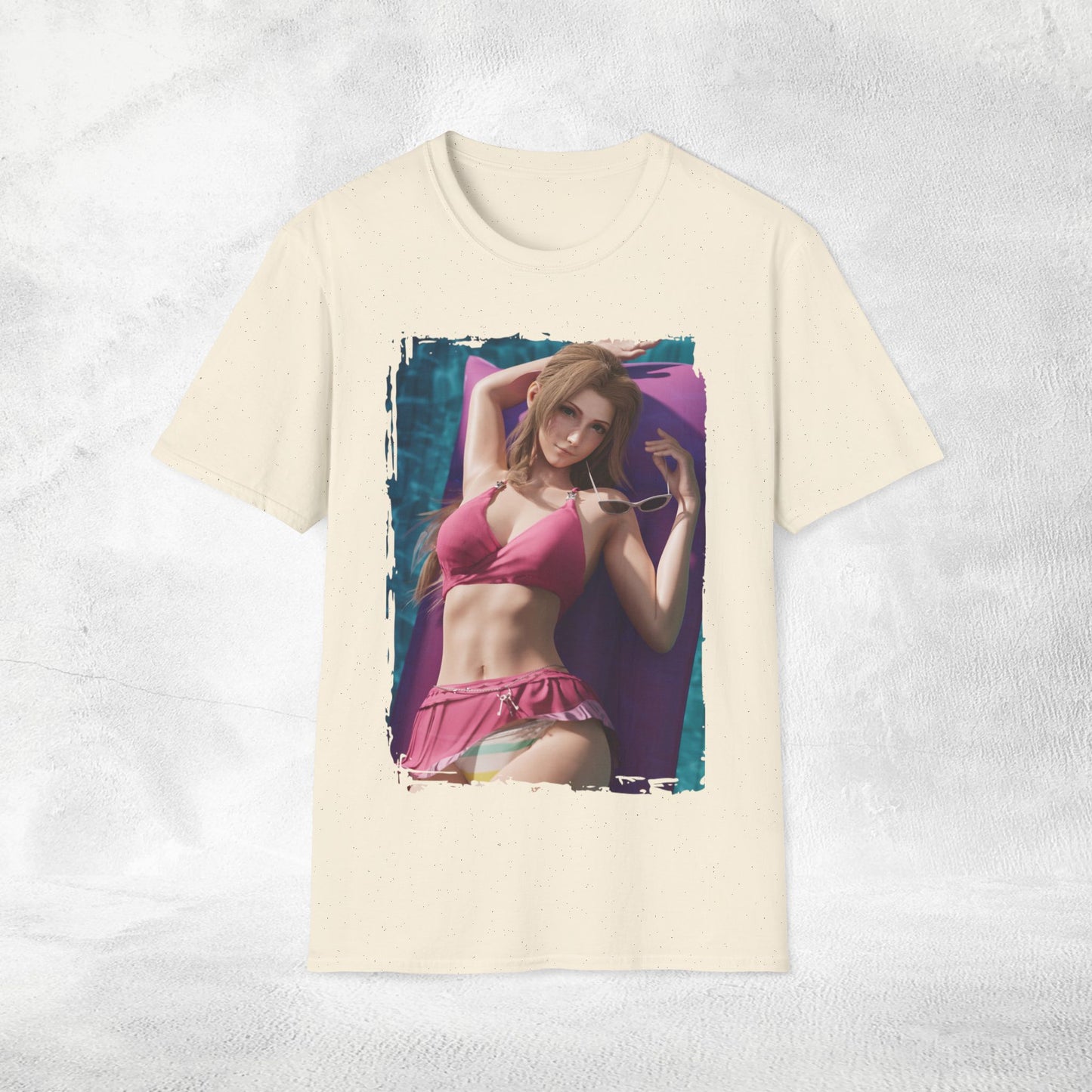 Unisex Gaming shirt Final Fantasy Aerith Gainsborough swimsuit