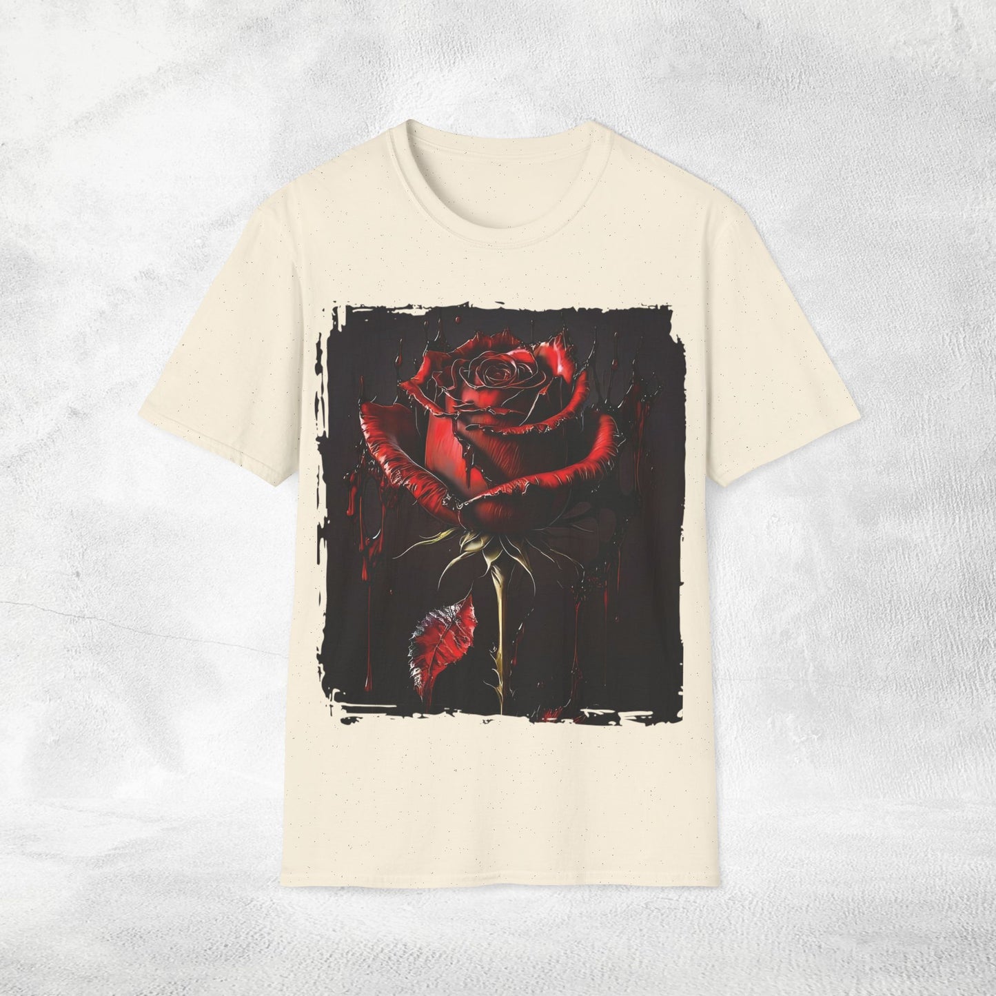 Unisex Gothic Shirt Rose