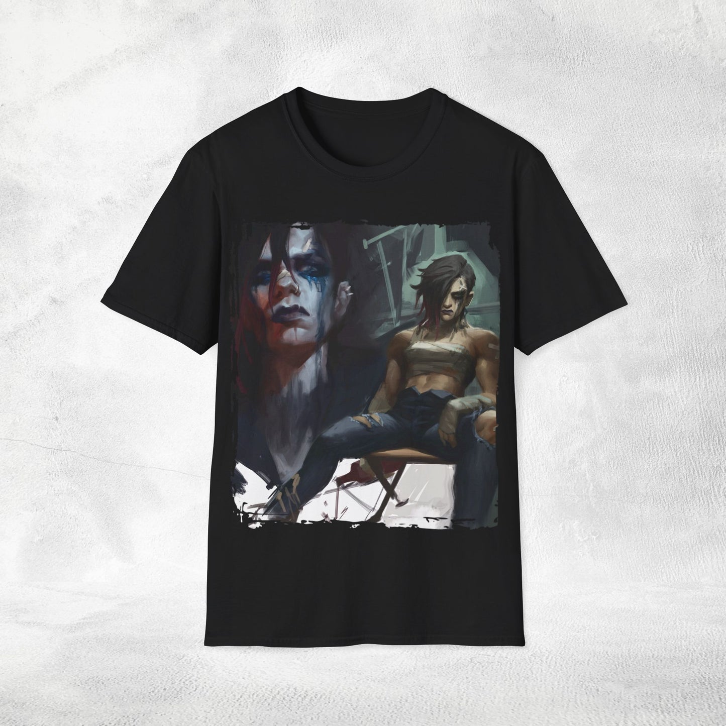 Unisex Gaming shirt Arcane Series LOL Vi