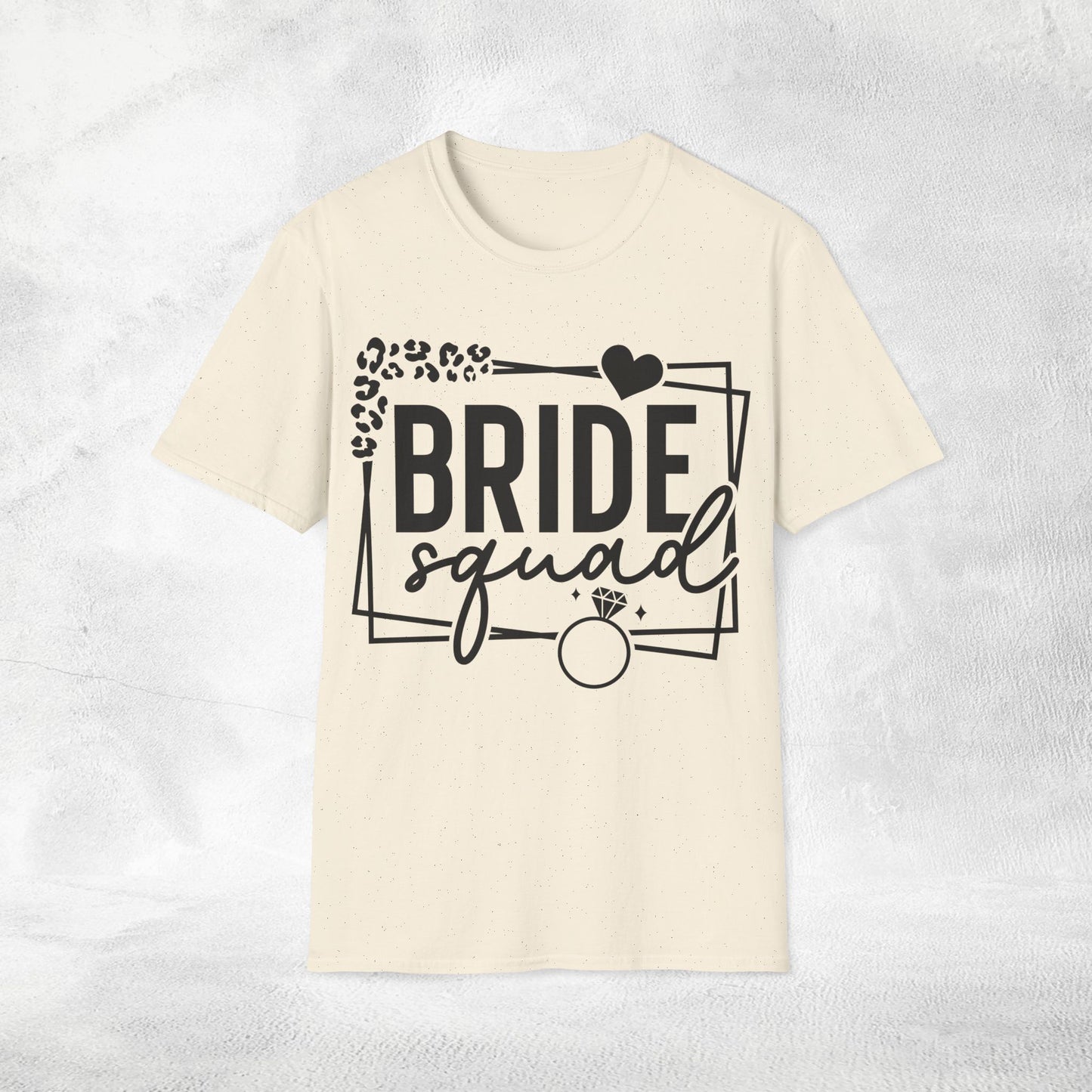 Women's T-Shirt bride squad bachelorette party